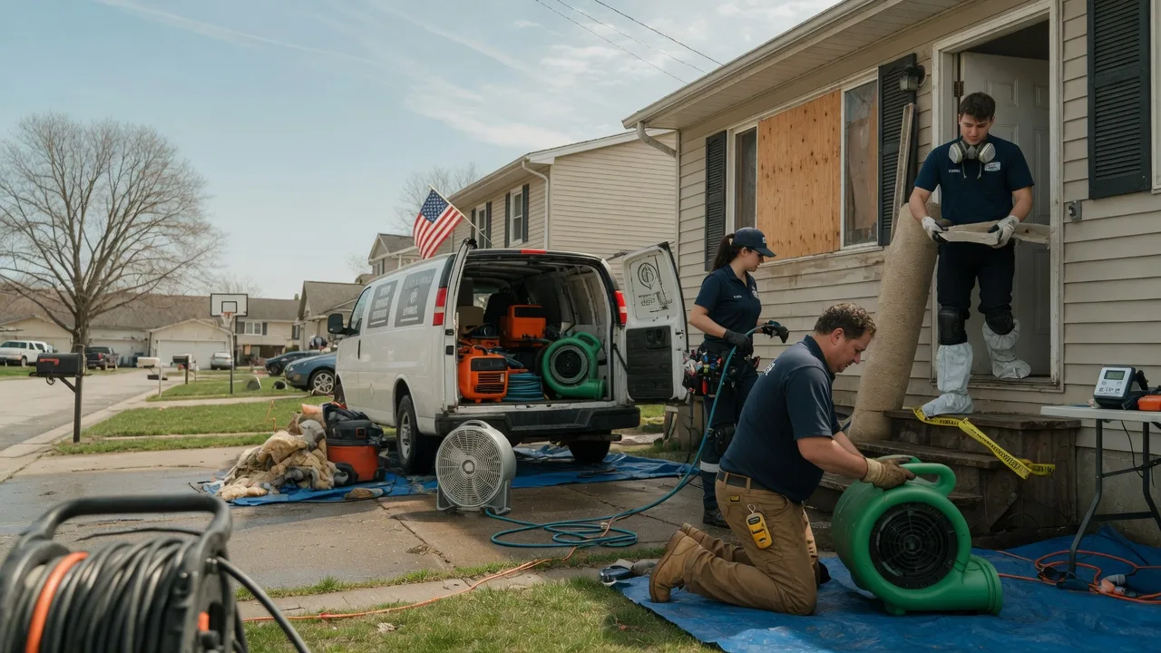 Water Damage Restoration in Monroe, WI near me